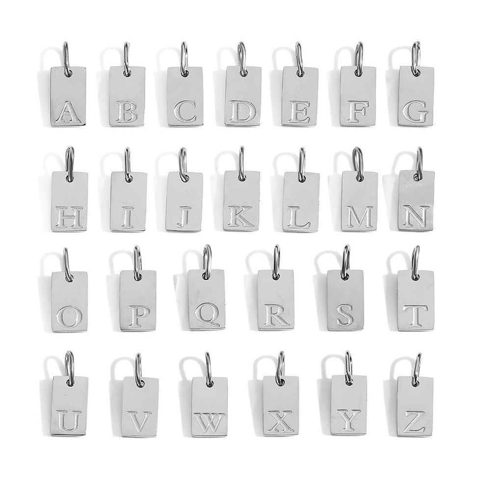 Thumbnail: English Alphabet Pendant Accessories