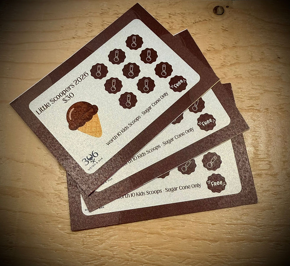 $30 Punch Cards