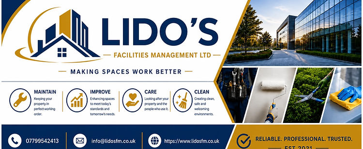 Lido's Facilities Management Ltd | Professional property services in Bedford