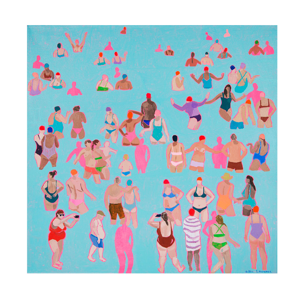 'Small pleasures in blue' -Giclee print