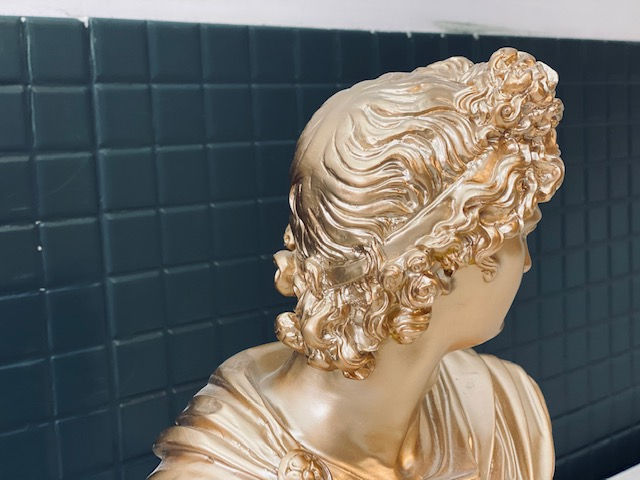 Miniatura: Busto hombre romano