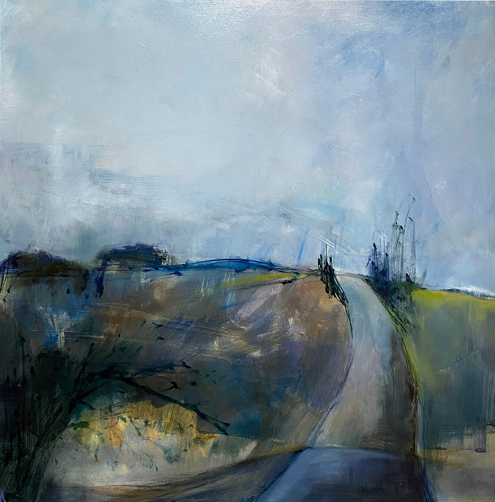 Time Stands Still, Astrid Leeson, Oil on Board, £550, 58 x 58cm