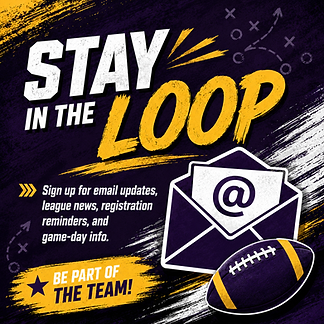 Email signup image that reads Stay in the Loop