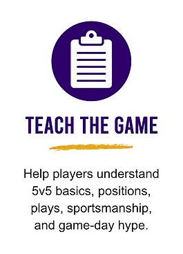 info block about teaching the game
