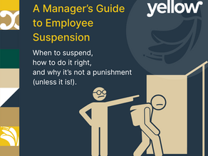 A Manager’s Guide to Employee Suspension - Subtitle: "When to suspend, how to do it right, and why it’s not a punishment (unless it is!).