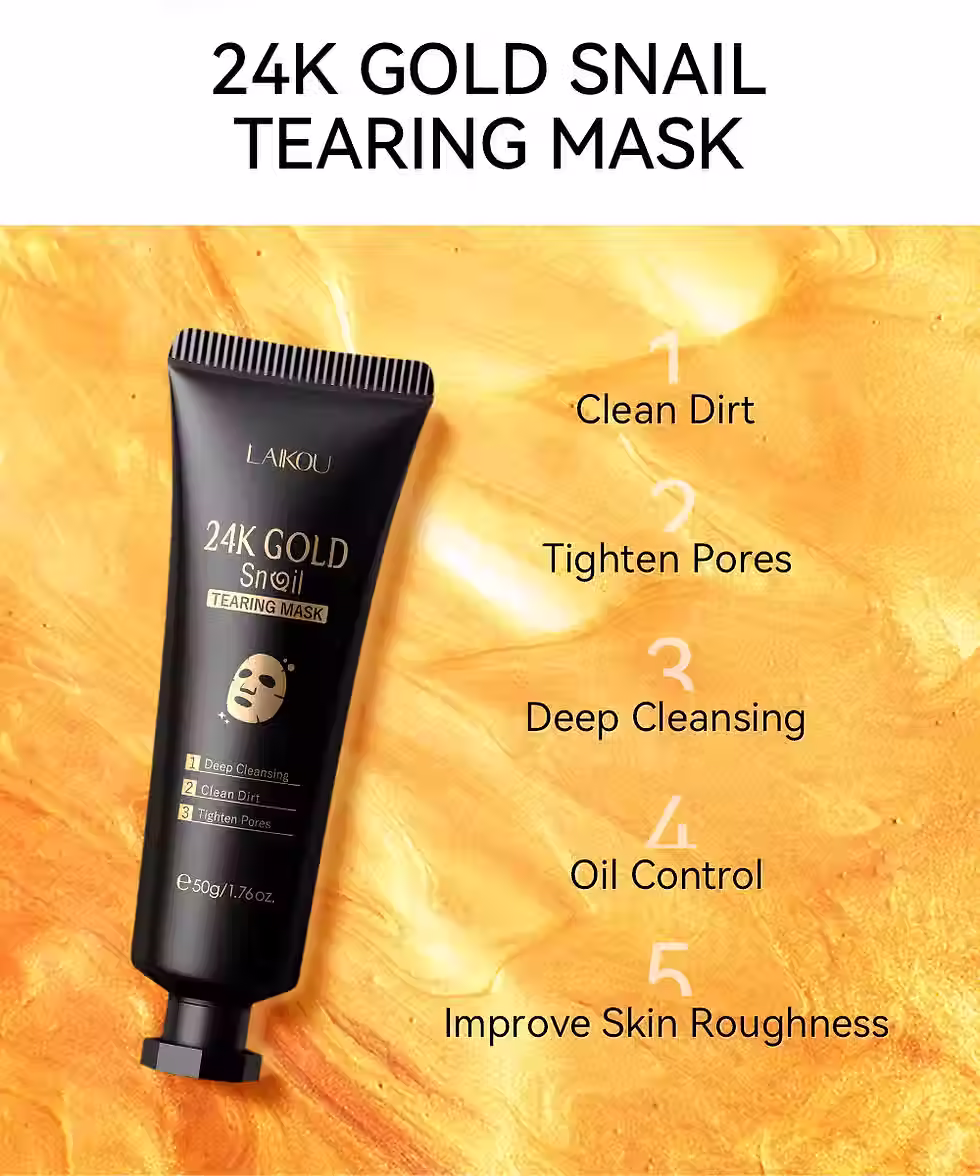 Thumbnail: LAIKOU Mask in 24K Gold