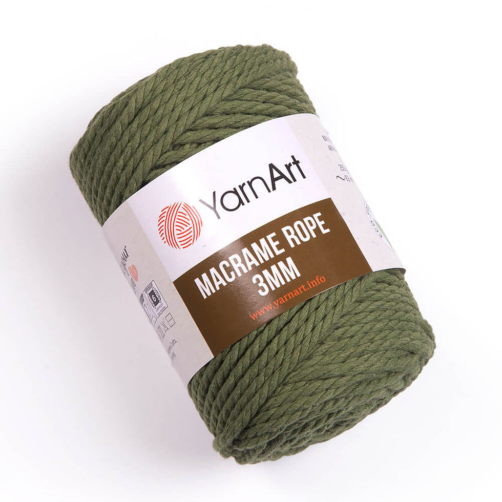 Miniatura: Macrame Rope 3 mm (768 al 792)