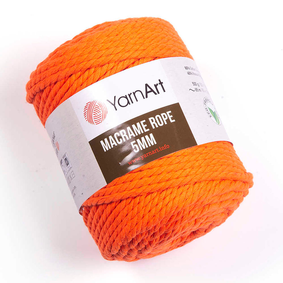 Macrame Rope 5 mm (800 al 803)