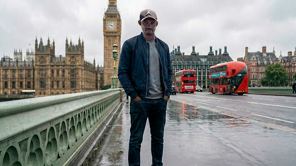 História de superação - imigrante Aliou agora está em Londres!