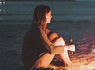 chilling at the bonfire in Tasmania_edit