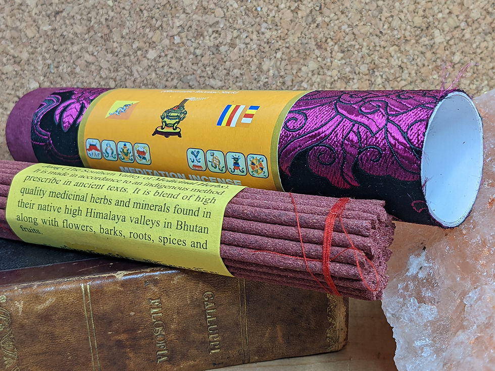 Miniatura: Incenso Naturale Meditation Incens in Confezione Broccato Grande