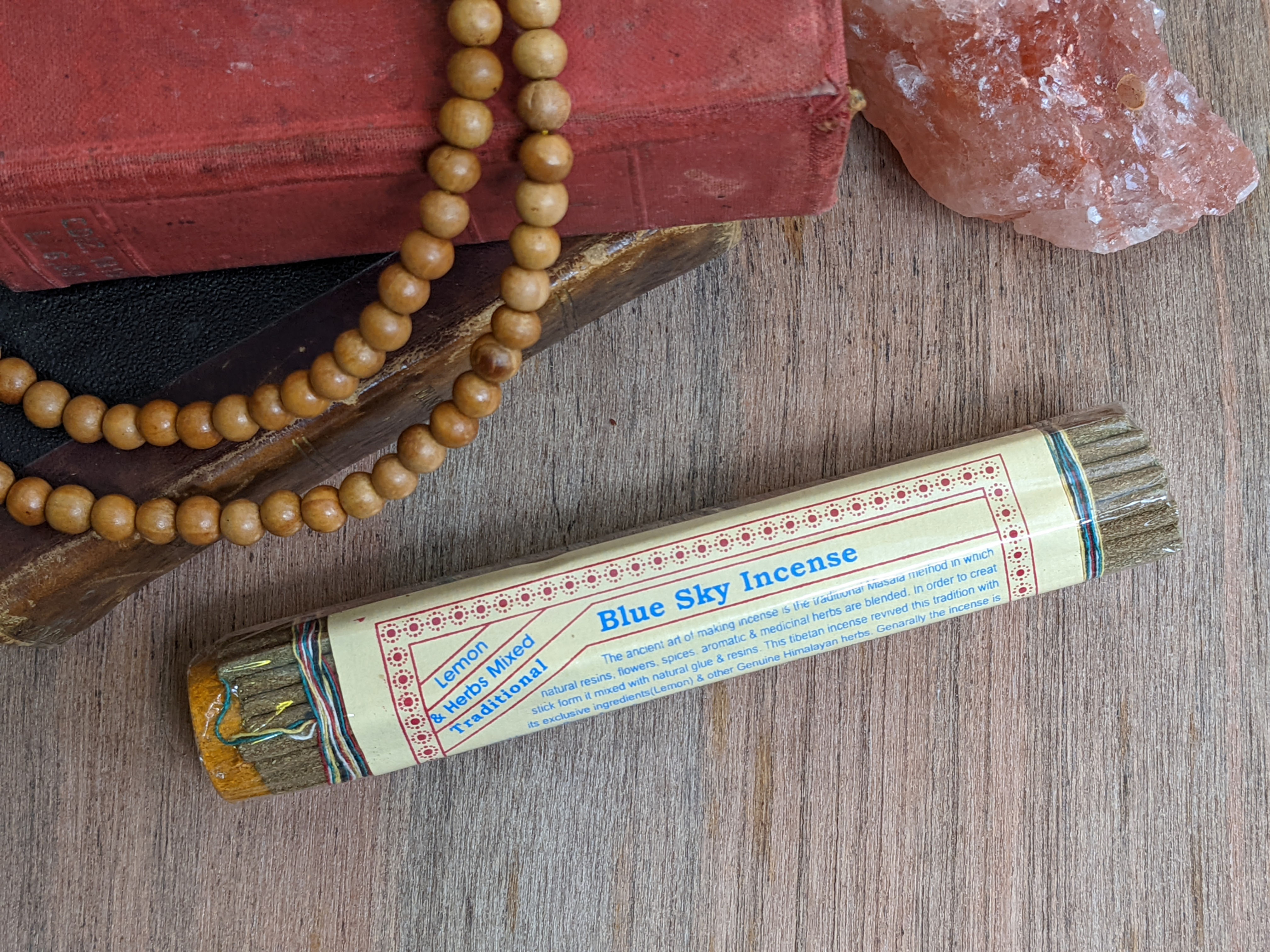 Incenso Blue Sky Limone /  Erbe Tradizionali Miste Himalayan  Herbs Centre