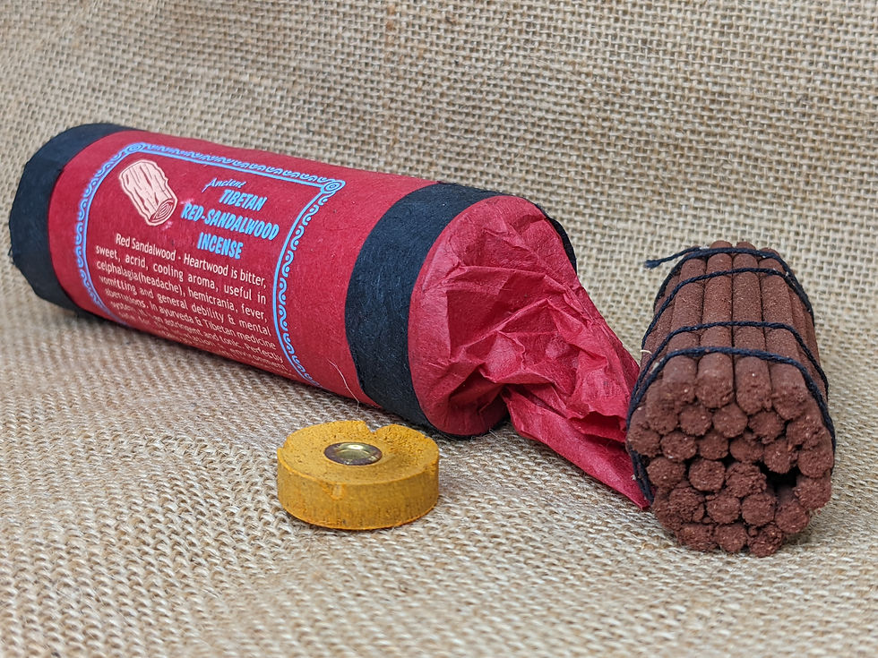Miniatura: Incenso Tibetano Sandalo Rosso / Incenso Tradizionale Tibetano