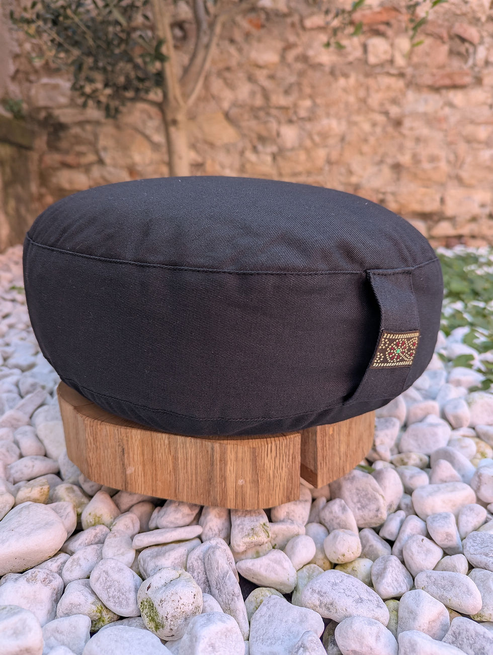 Miniatura: Cuscino ZAFU per Meditazione / Cuscino organico