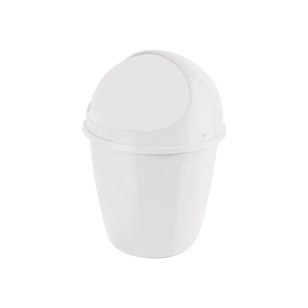 Miniatura: Lixeira de Pia Redonda Quality Color - 3,5L