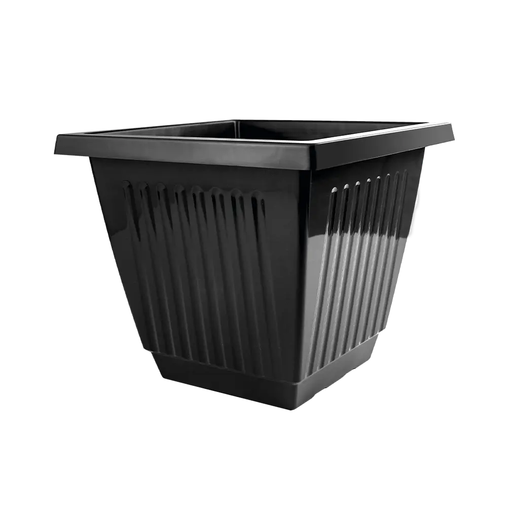 Vaso Quadrado Preto nº 27 - 9L