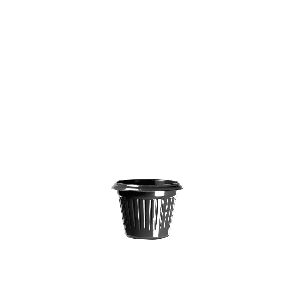 Vaso Redondo Preto nº13 - 600ml