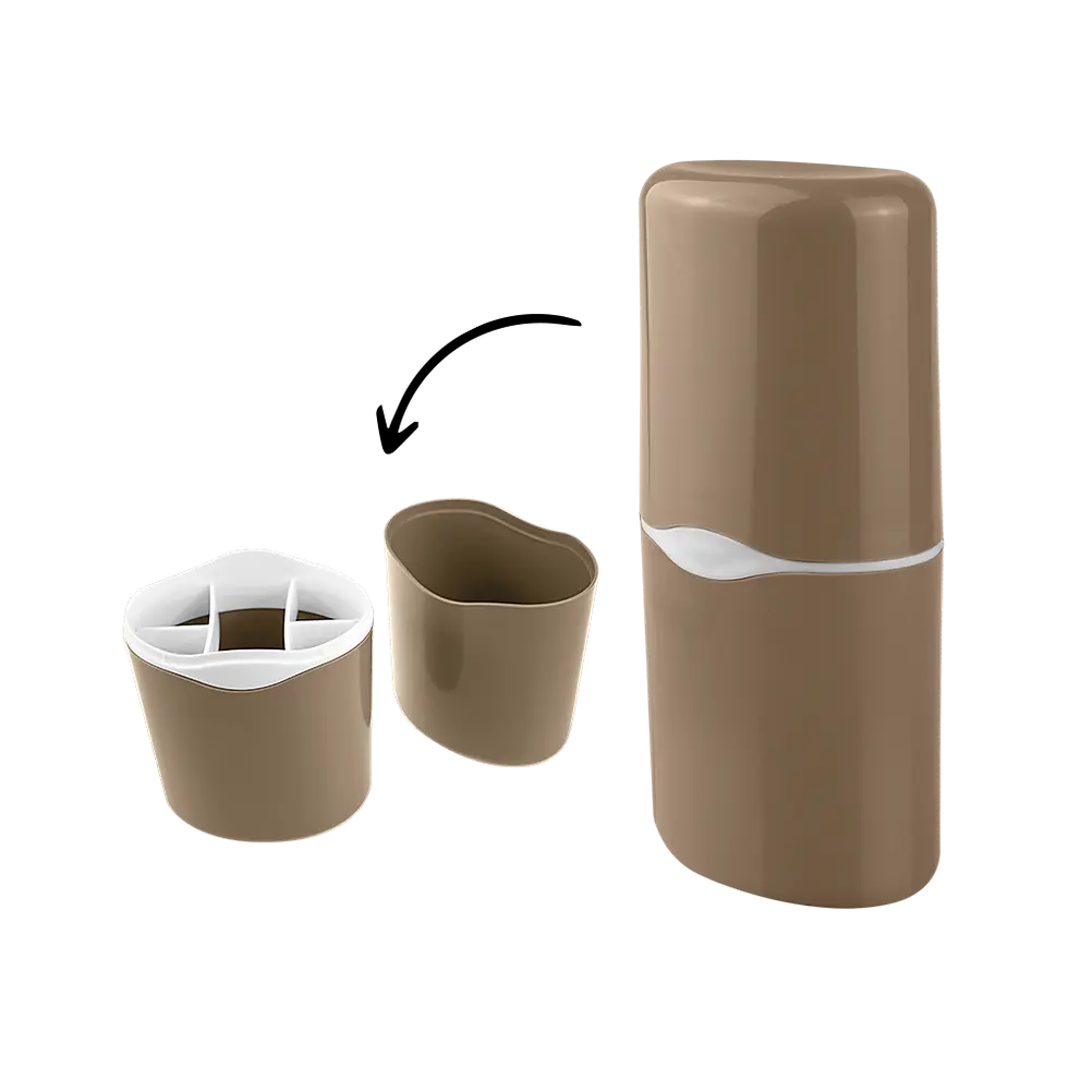 Porta Escovas com Tampa