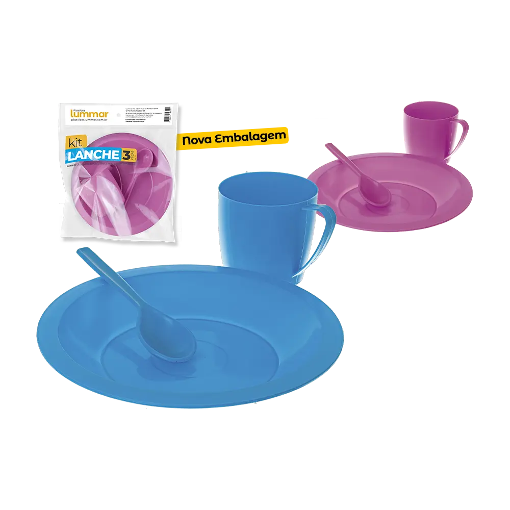 Kit Lanche 3 peças