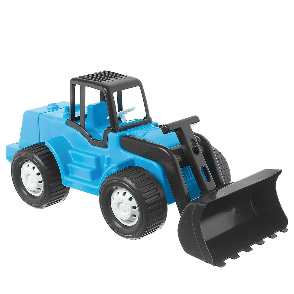 Miniatura: Trator Pá Carregadeira Colorido | Solapa