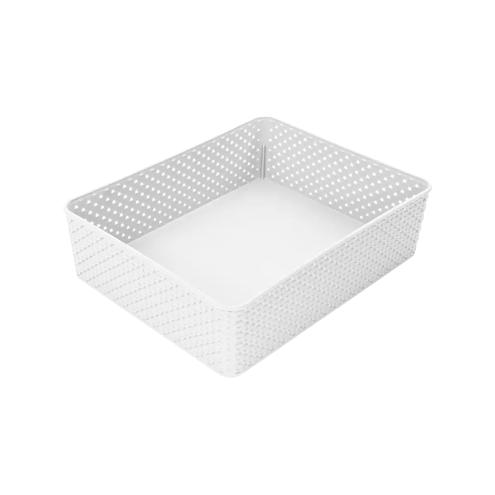 Cesta Organizadora Branca Média