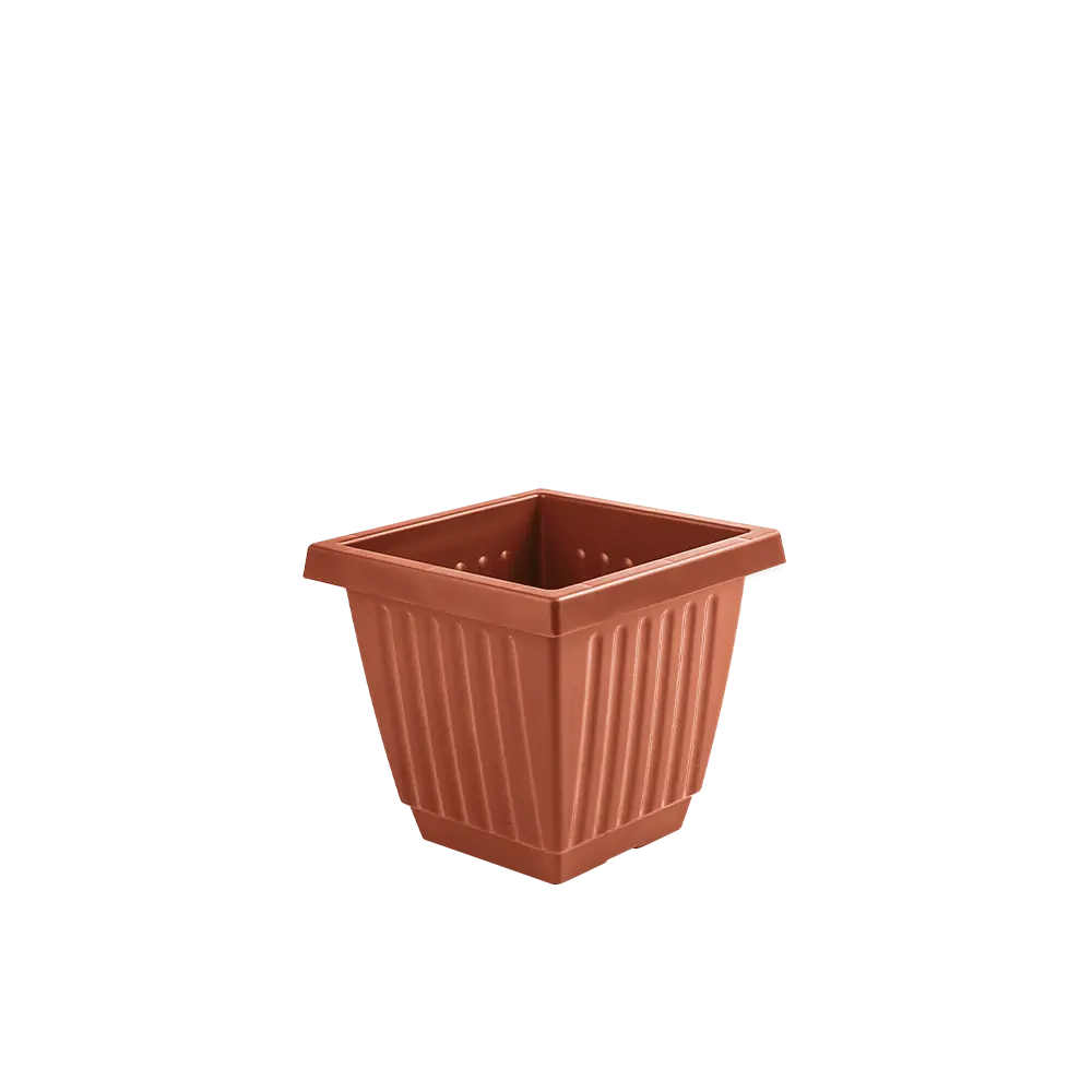 Vaso Quadrado Marrom nº 12 - 800ml