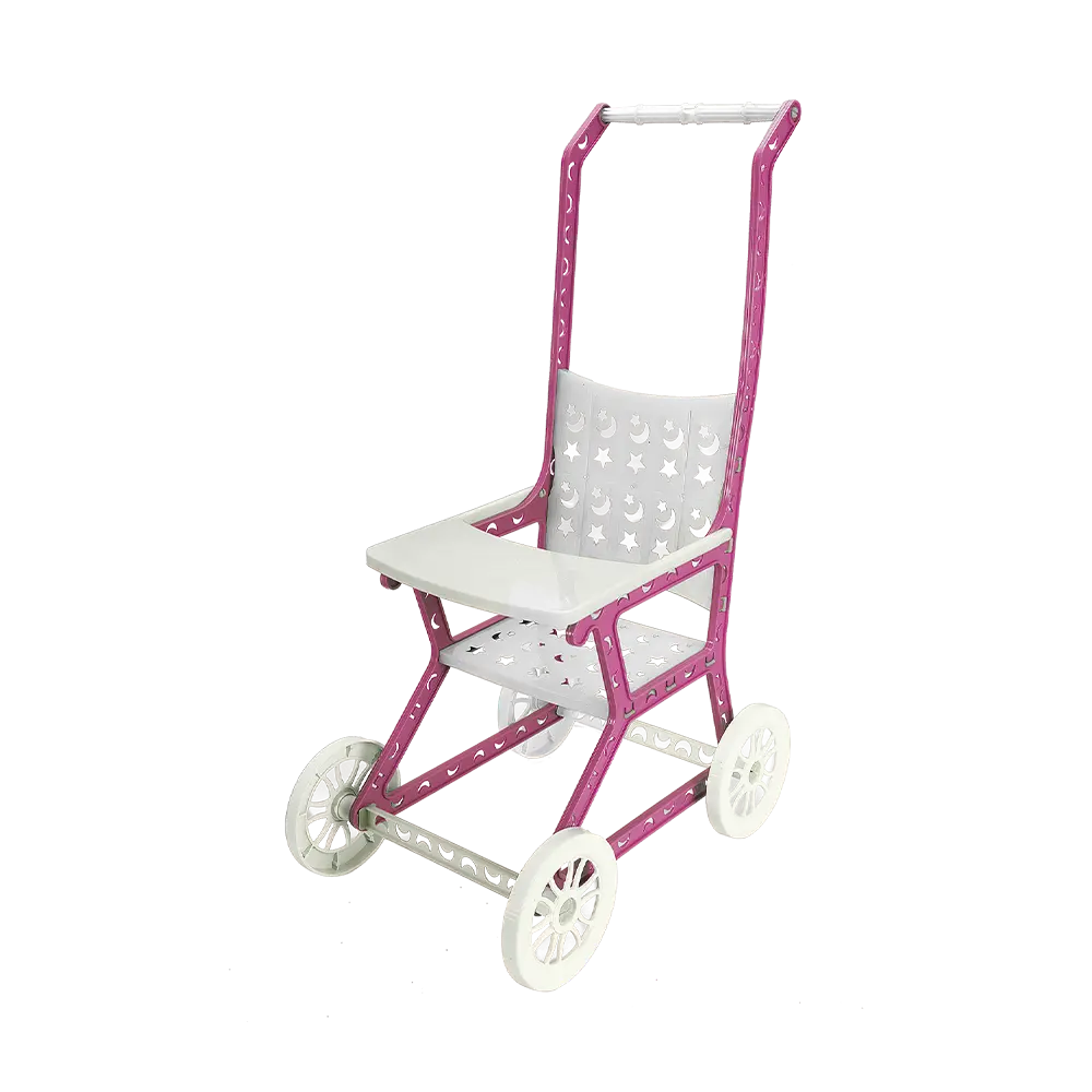 Carrinho Para Boneca Branco