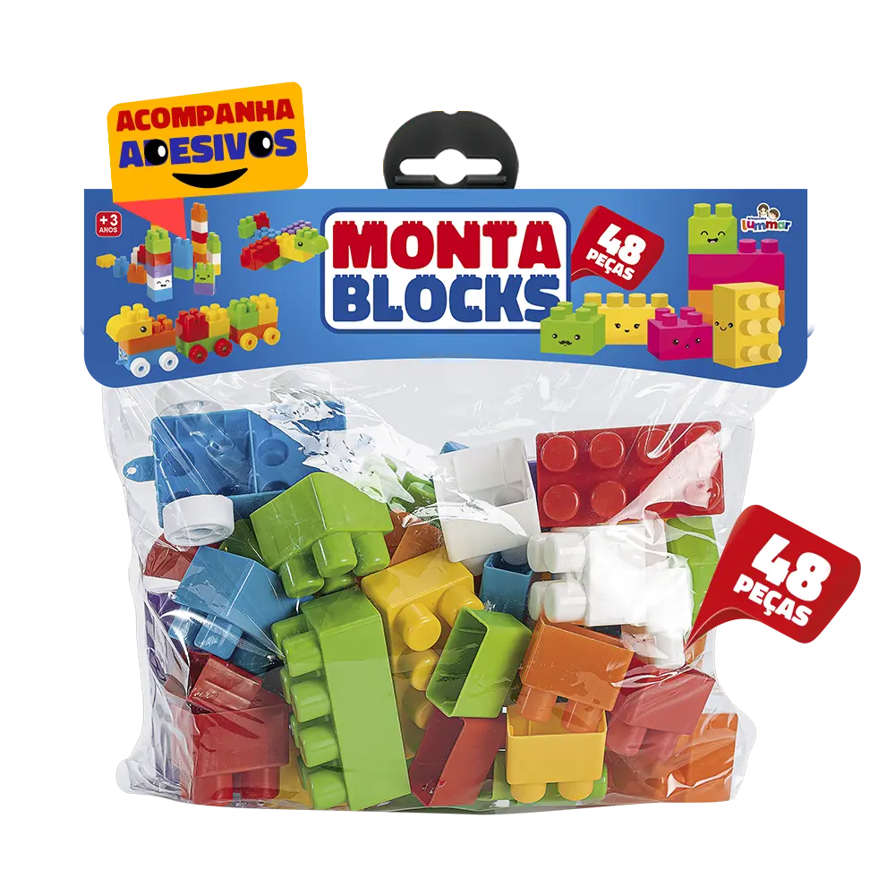 Monta Blocks 48 Peças | Solapa