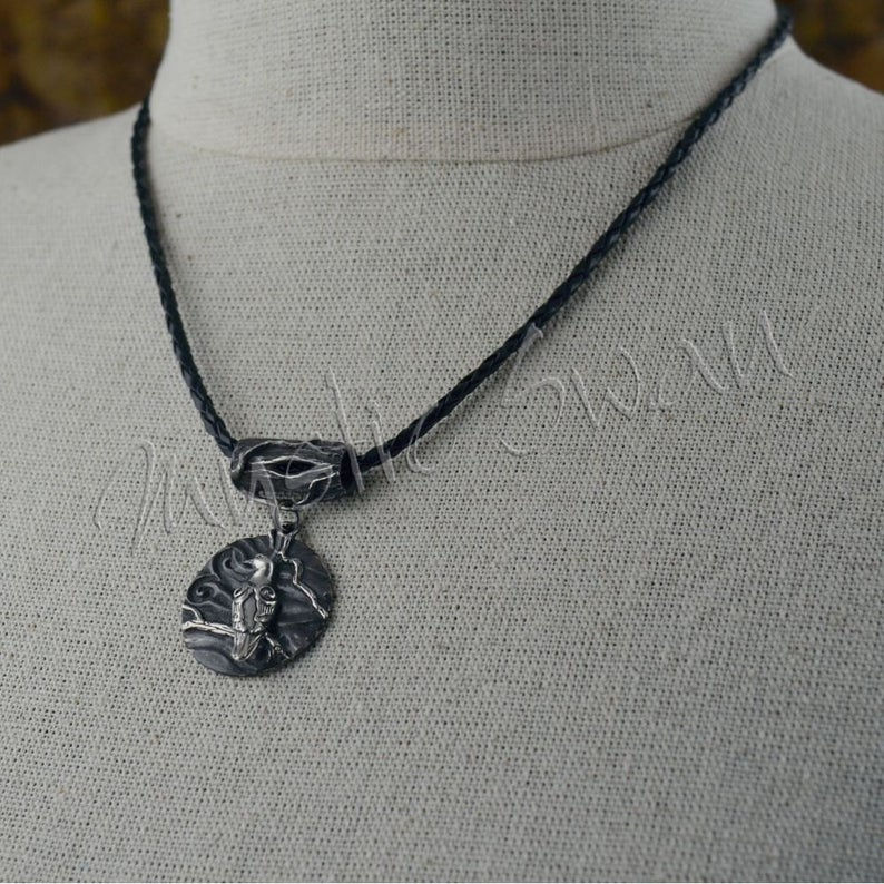 Thumbnail: Spirit Dove Necklace/Pendant in Sterling Silver