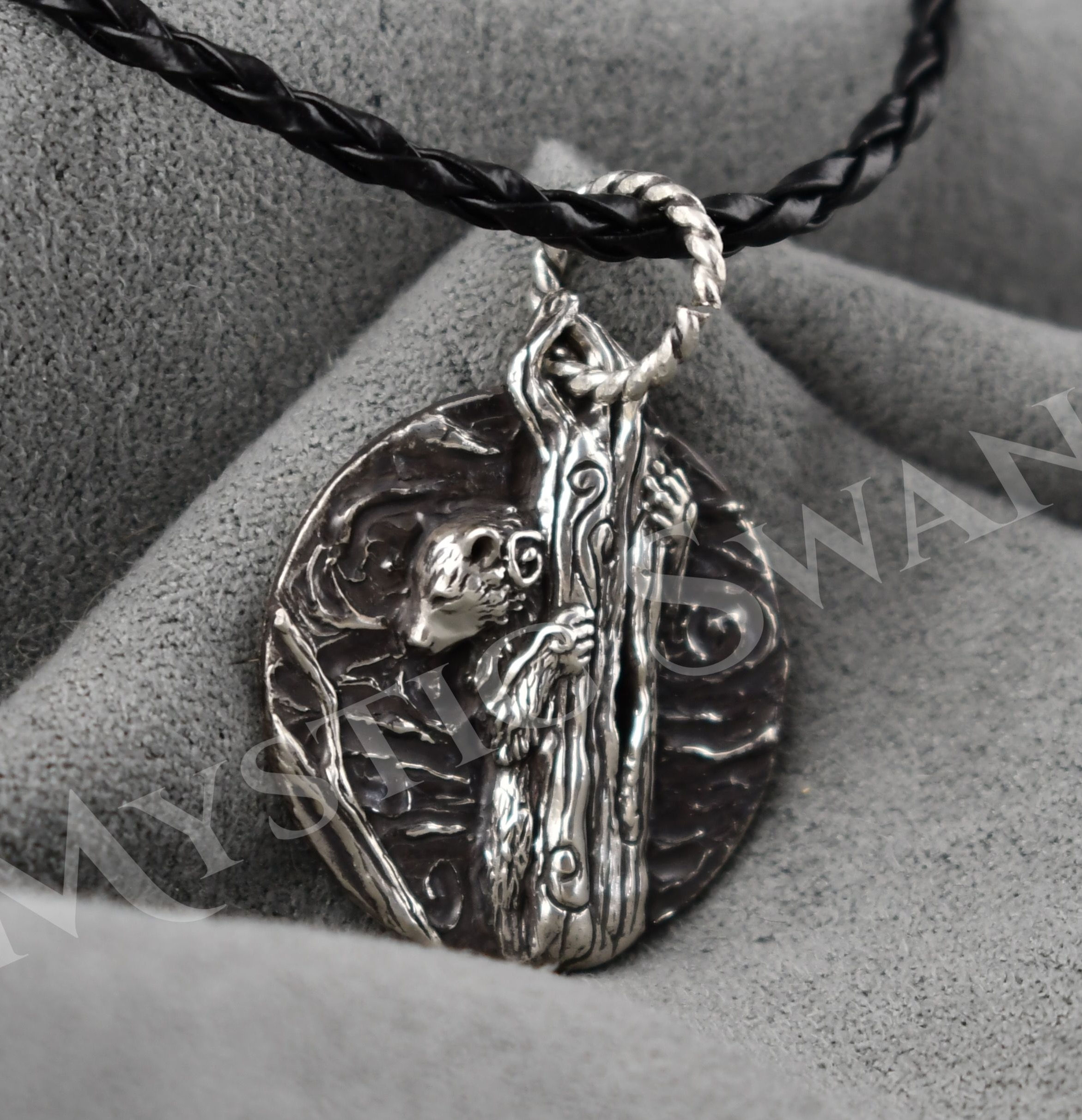 Spirit Bear Necklace/Pendant in Sterling Silver