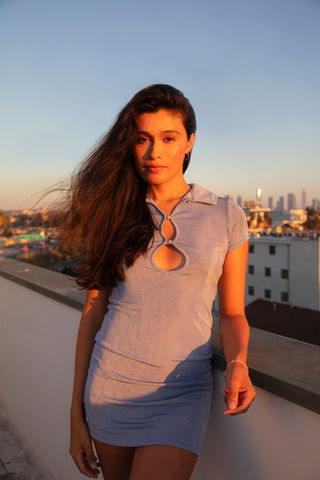 sunset lighting_roof top shoot_martina Robledo_ ted emmons