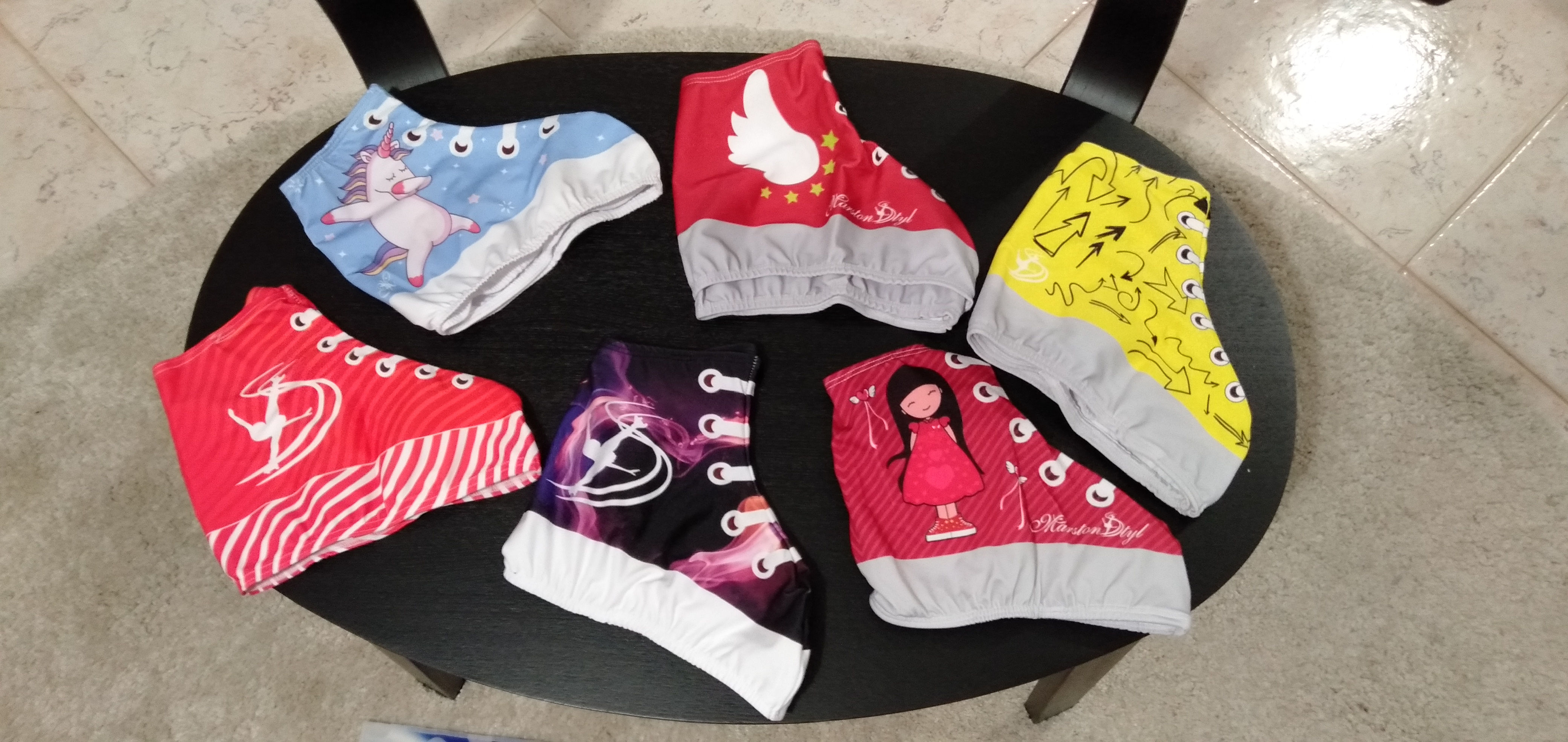 Fundas cubrepatines en Lycra Sublimadas