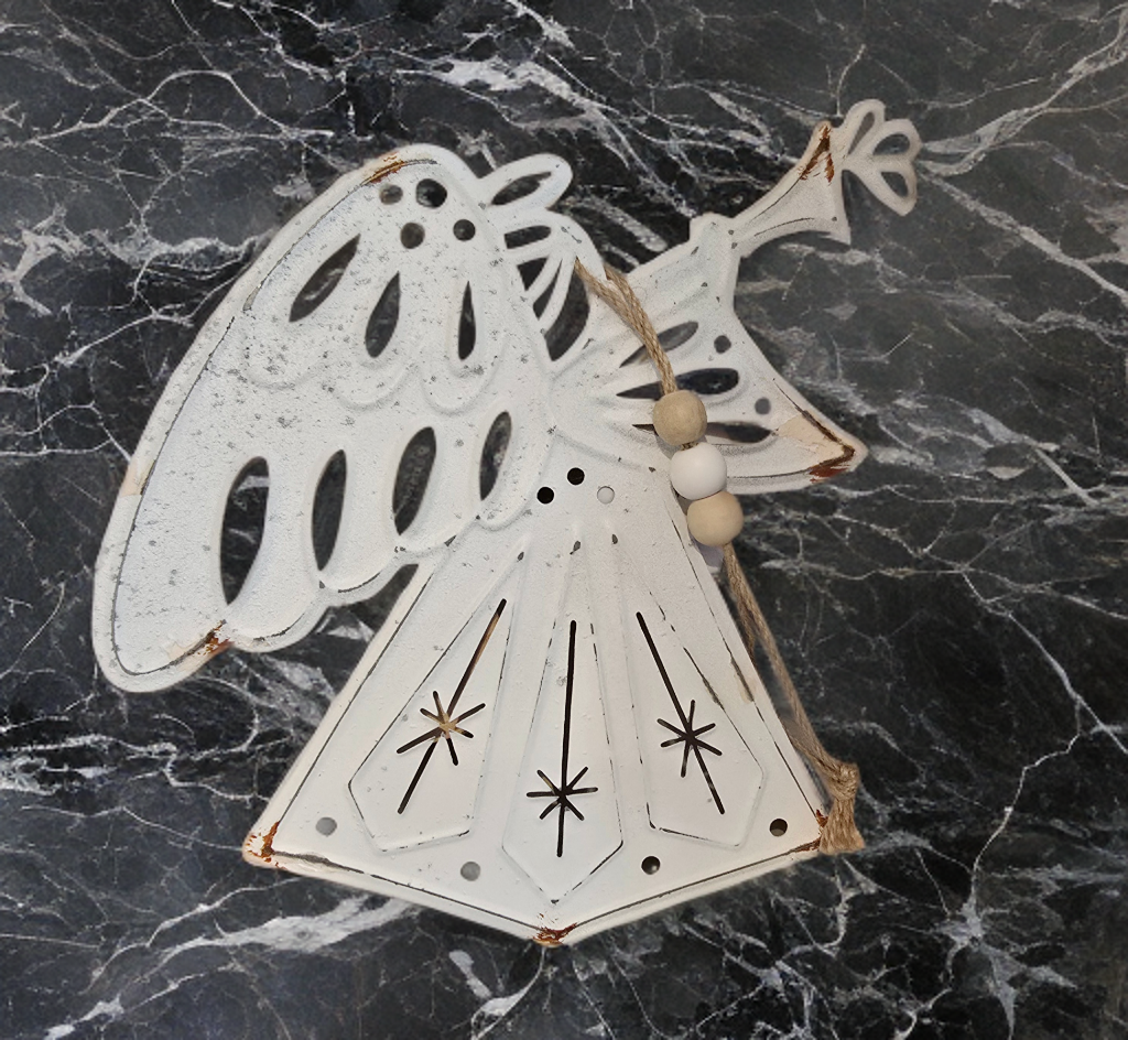 Metal Angel Decor