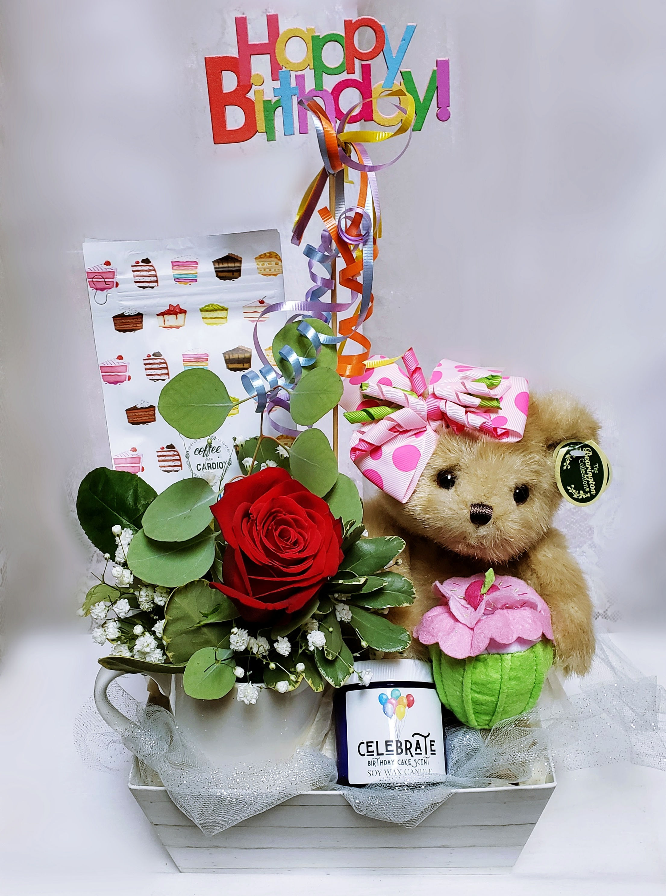 Beary Happy Birthday Basket