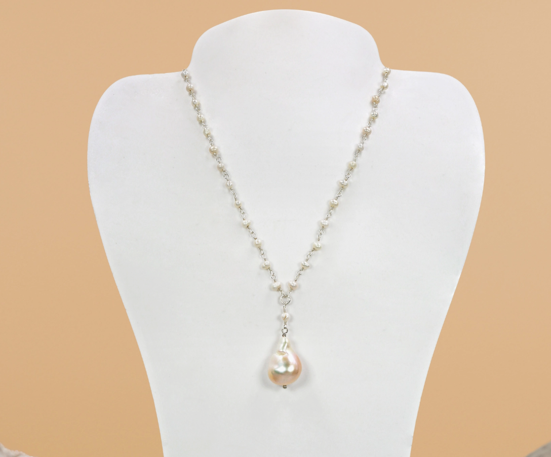 FreshWater Pearl Drop Necklace