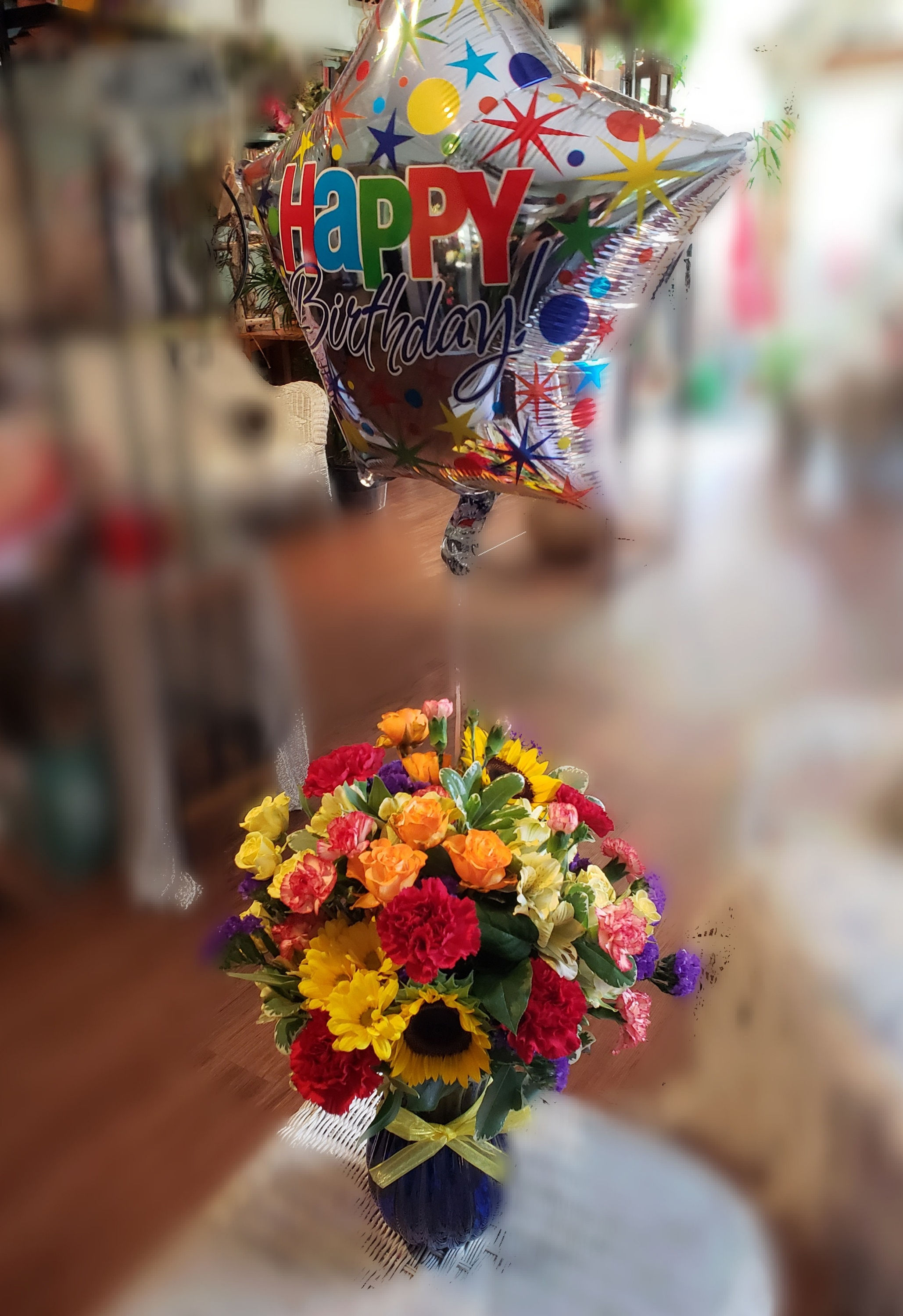 Time to Party!- w/Birthday Cake Coffee