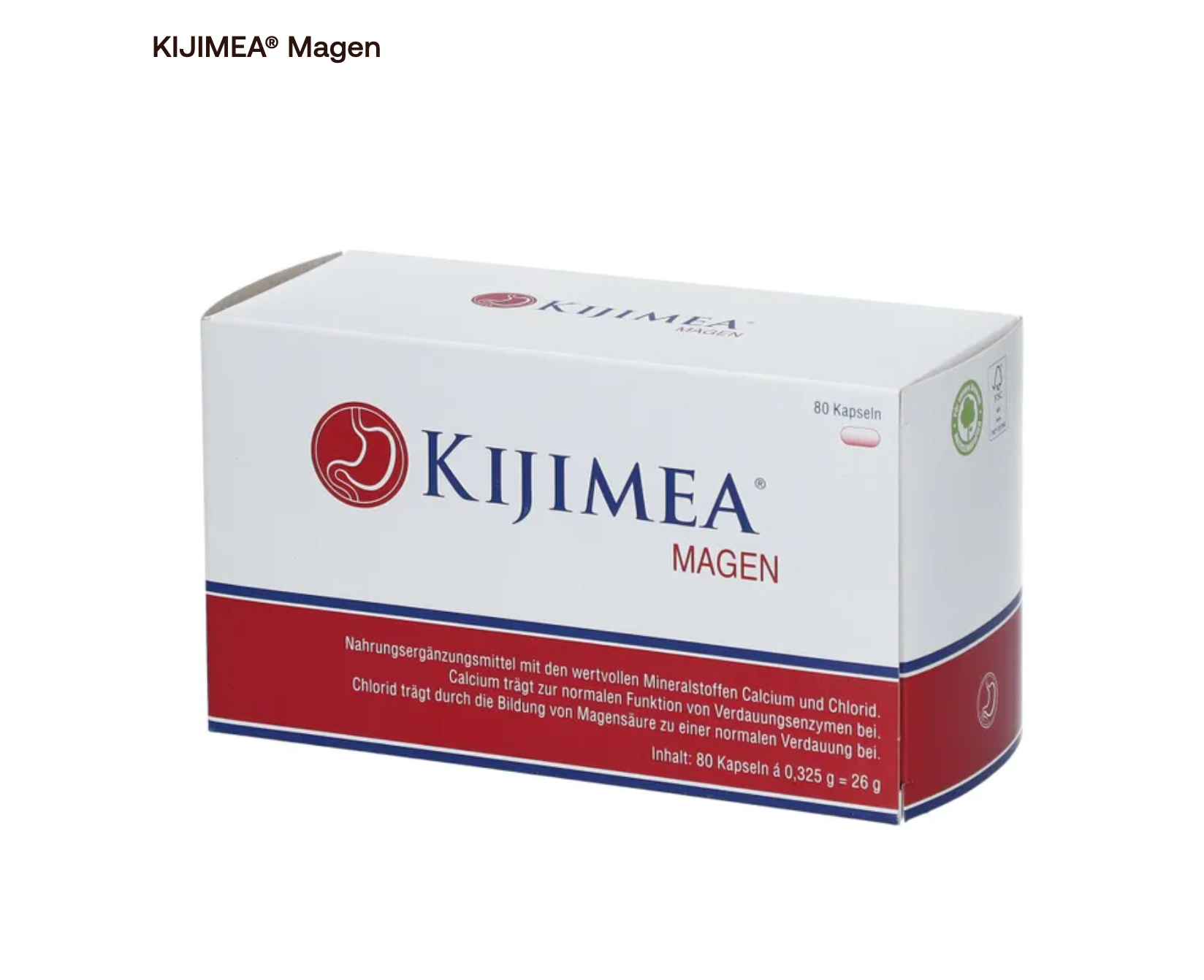 德國Kijimea Magen 護胃益生菌 80顆裝