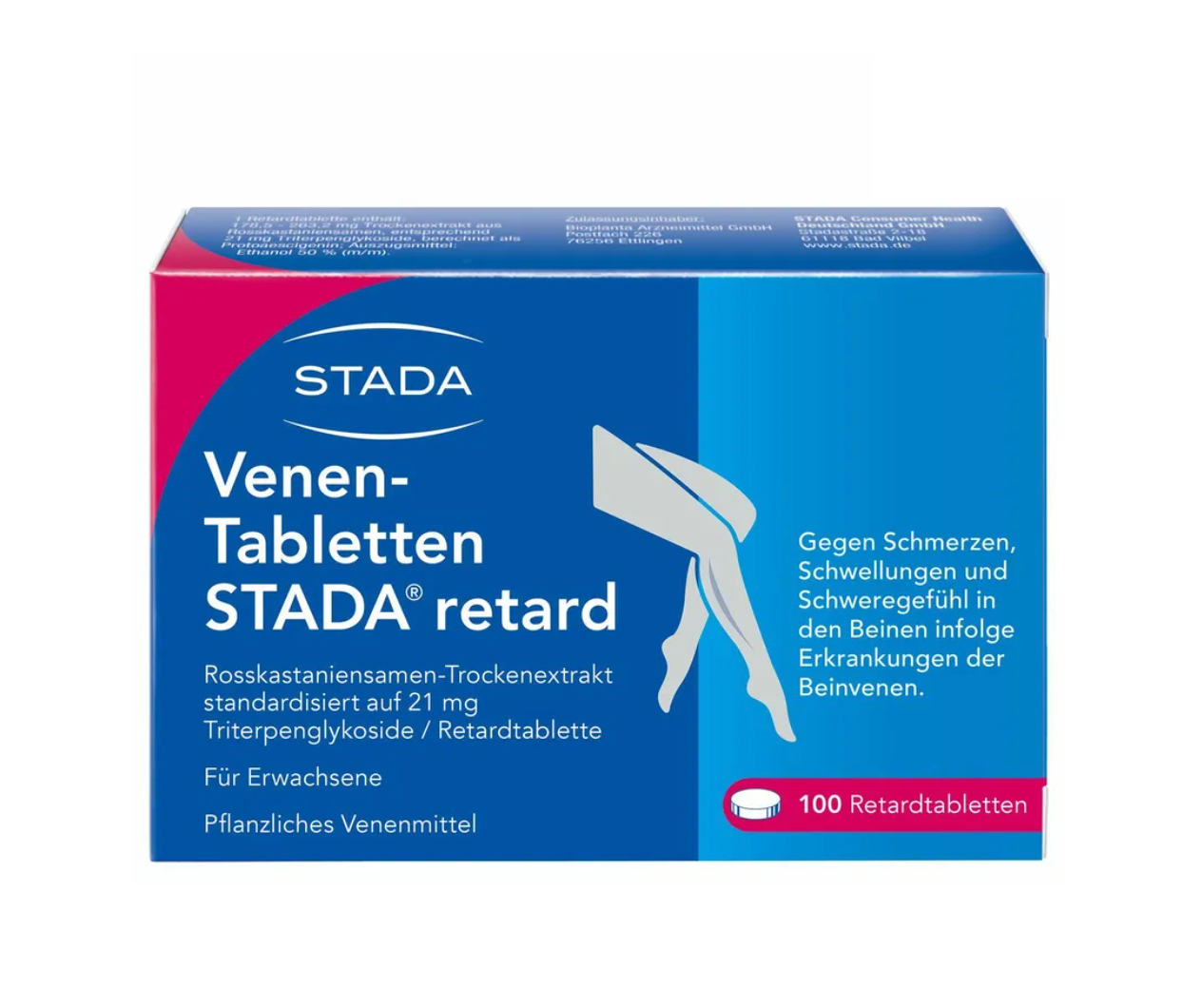 德國STADA大藥廠-靜脈 釋緩口服錠