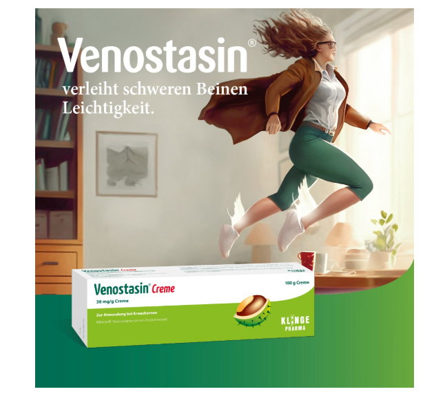 德國VENOSTASIN 七葉樹乳膏 緩解腿部疲勞和沈重感 100g x 2 條