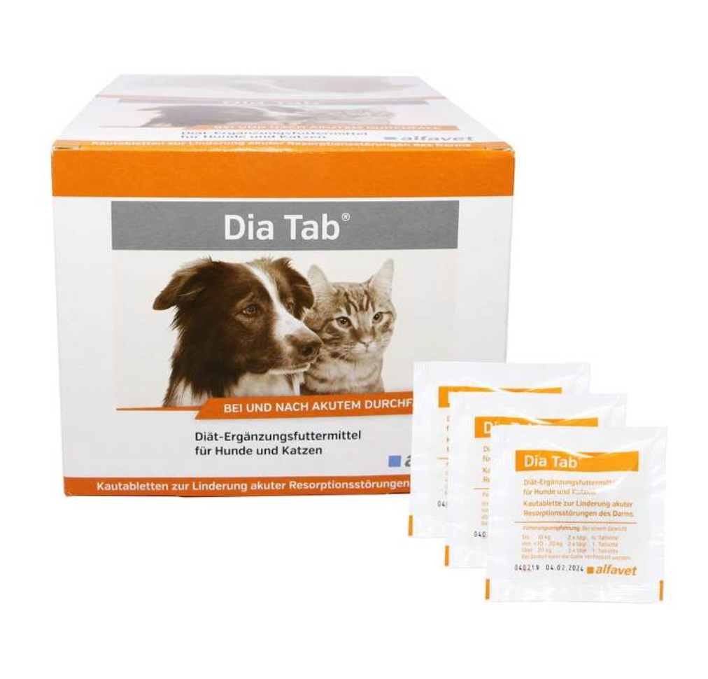 DiaTab Herbal Tablets for Dogs and Cats x6