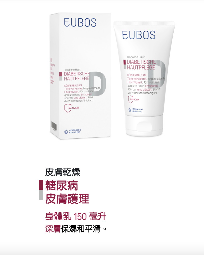 縮圖：德國EUBOS 糖尿病 皮膚護理系列(皆為兩條一組）