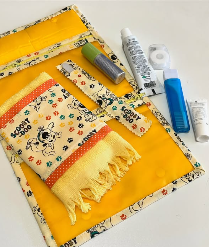 Kit Higiene Artesanal Impermeável Infantil