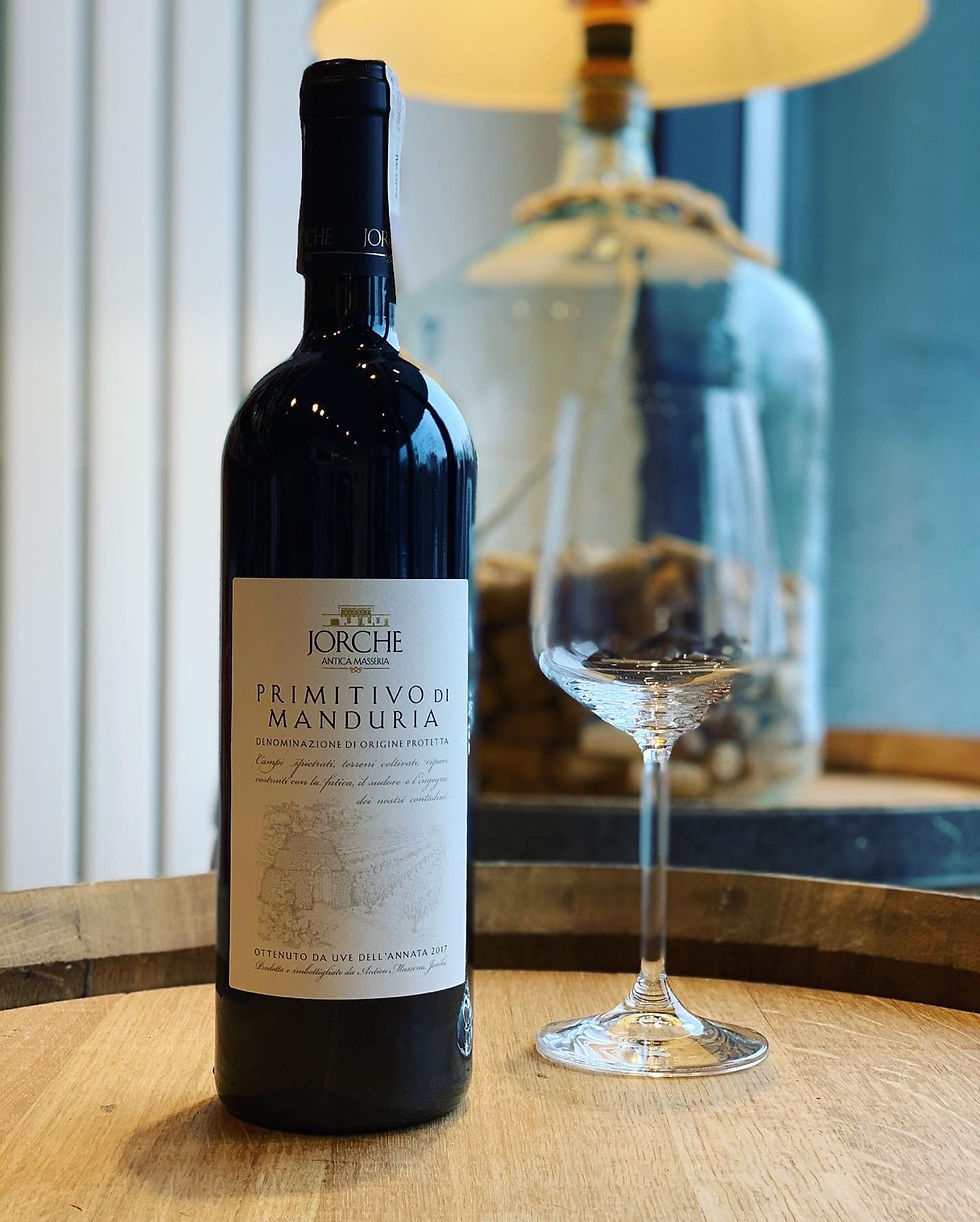 JORCHE PRIMITIVO DI MANDURIA DOP 750 ML