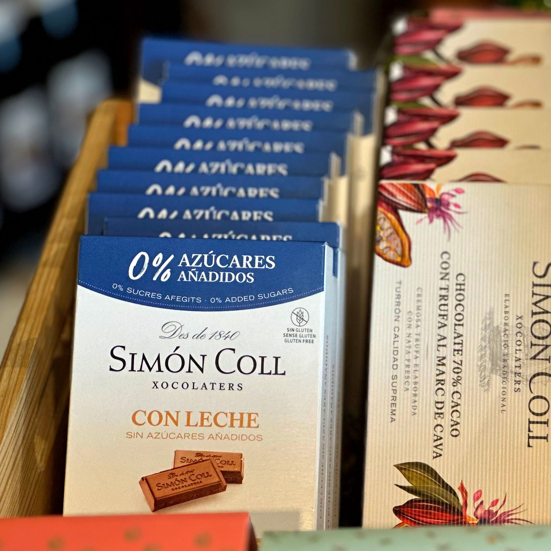 CZEKOLADY BEZ DODATKU CUKRU SIMON COLL