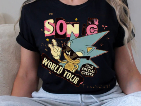 Official Sonic World Tour Plus Special Guests T Shirt