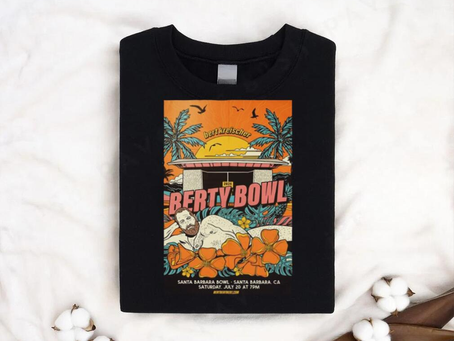 Official bert Kreischer July 20, 2024 Santa Barbara, California shirt
