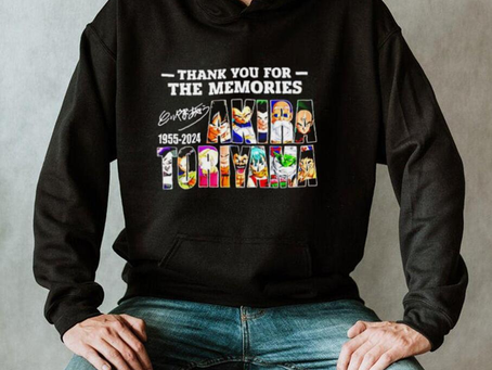 Thank You For The Memories Akira Toriyama shirt