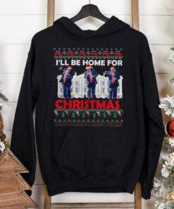 Ill Be Home For Christmas Santa Trump Tee