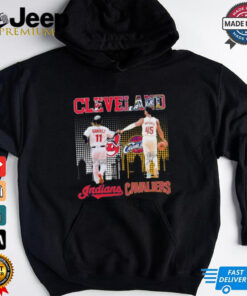 Jose Ramirez Cleveland Indians X Mitchell Cleveland Basketball Shirt