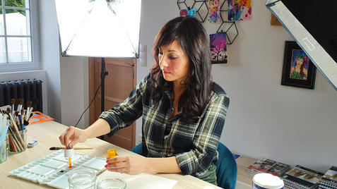 Émotions et confiance au bout du pinceau